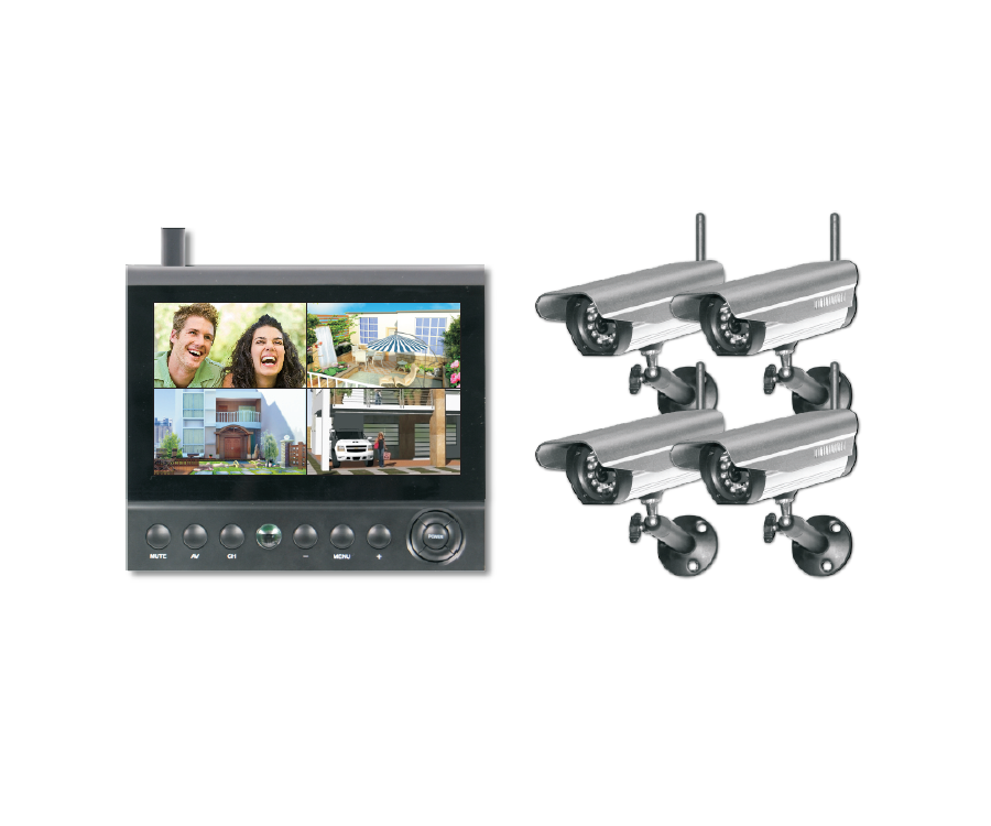 2.4G DIGITAL WIRELESS MONITOR & CAMERA KIT M371T